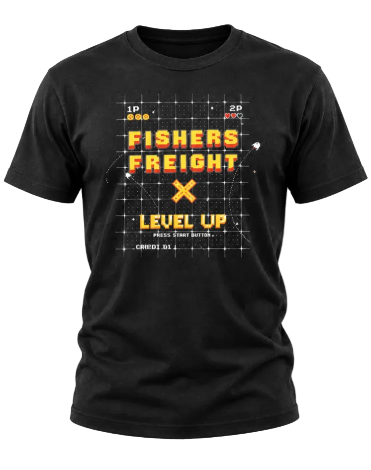 Freight Retro Game Black Tee
