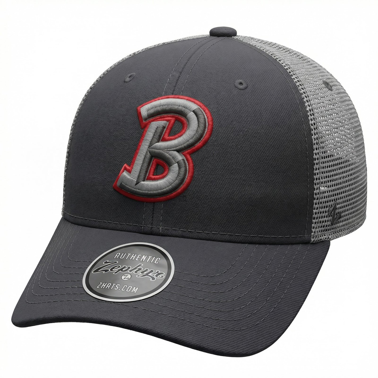 Bison Gray University Hat