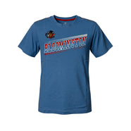 Bison Dance Marathon Blue Tee