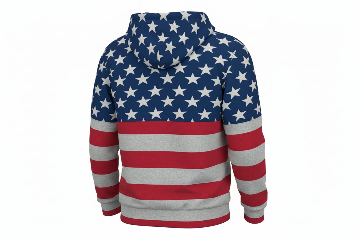 Fuel Stars & Stripes Triblend Hood