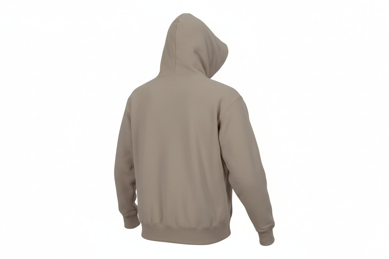 Freight Cappuccino Fleece Hoodie