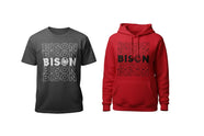 Bison Hoodie Tee Combo